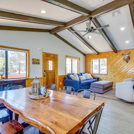 Peaceful Pinetop Cabin With Fireplace And Grill! Exterior photo